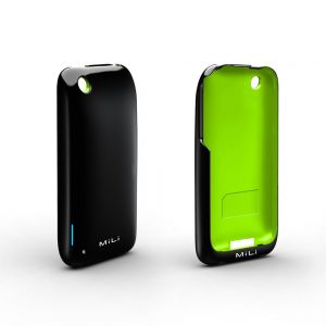  MiLi Power Skin HI-C20 1200 mAh B-Green for iPhone 3G/3GS